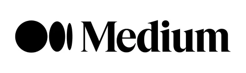 Representing a major online publishing platform where music industry insights, artist stories, and promotional strategies are shared
